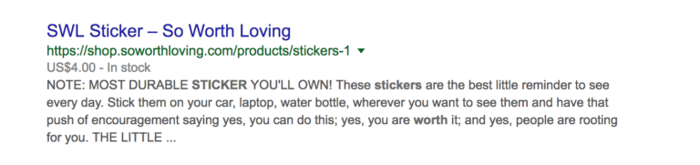 SEO voor productpagina's